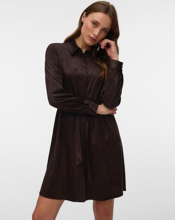 VERO MODA SHORT BELTED SHIRT DRESS