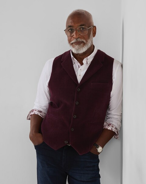 New In - Joe Browns Opulent Waistcoat - Merlot