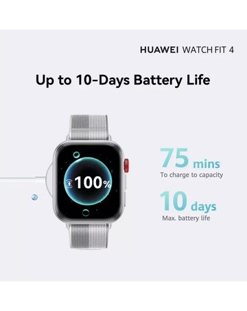 Huawei Watch Fit 4 Aluminium Alloy - Grey