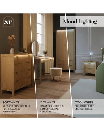 XR Living Dakota Side Table With App Control Lights