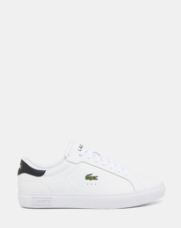 Lacoste Powercourt Trainers - White/Black