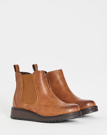 Heavenly Feet Rolo Chelsea Boot Wide E Fit