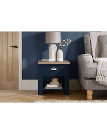 Highgate 1 Drawer Lamp Table