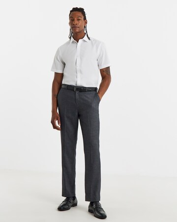 3 Pack Short Sleeve White Formal Shirt