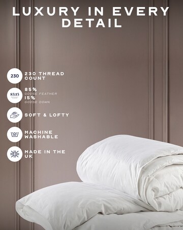 Snuggledown Hotel Signature Goose Feather & Down 10.5 Tog Duvet