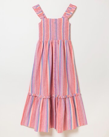 Fatface Eva Stripe Midi Dress