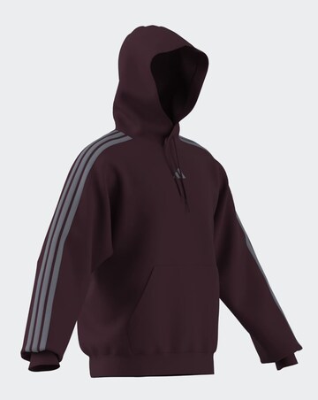 adidas 3 Stripes Full Zip Fleece Hoodie