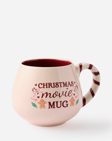 Pink Christmas Movie Mug Ceramic Mug