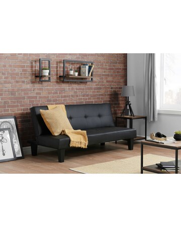 Franklin Faux Leather Sofa Bed