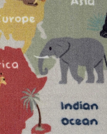 World Map Play Mat