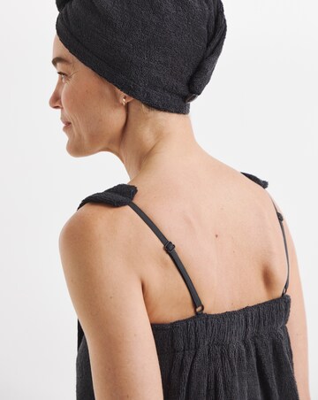Pretty Secrets Towelling Shower Wrap And Turban
