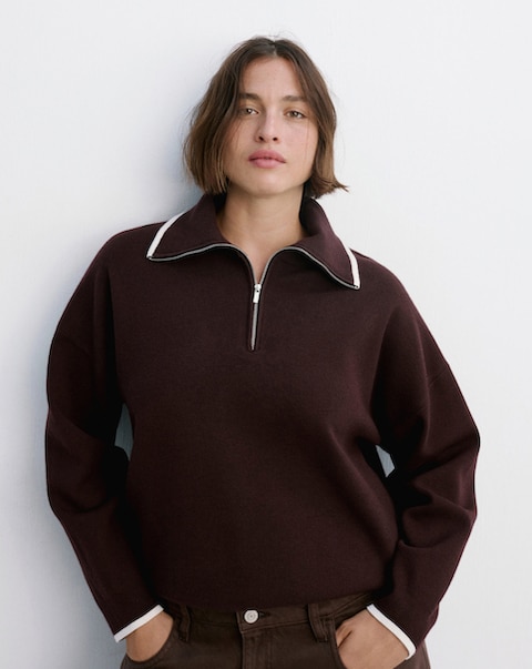 Mango Polo Neck Sweater