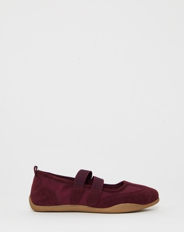 Joan Mary Jane Ballerina Trainers - Wide Fit (E)