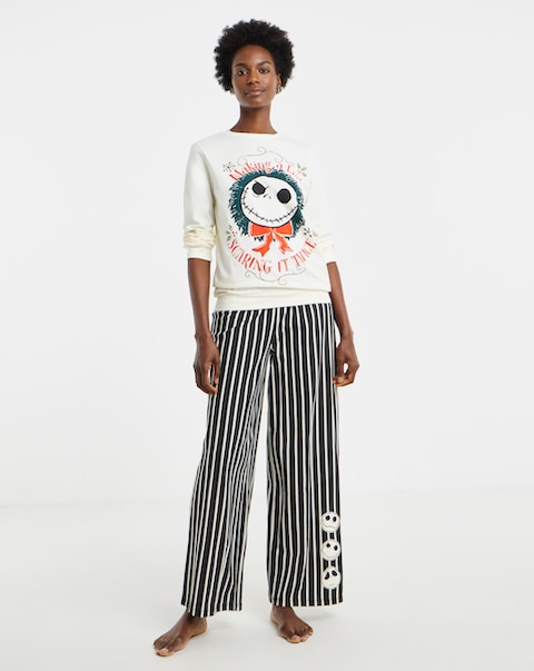 Pretty Secrets Nightmare Before Christmas Family Pyjamas - Womens