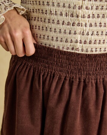 Joules Cord Tiered Skirt