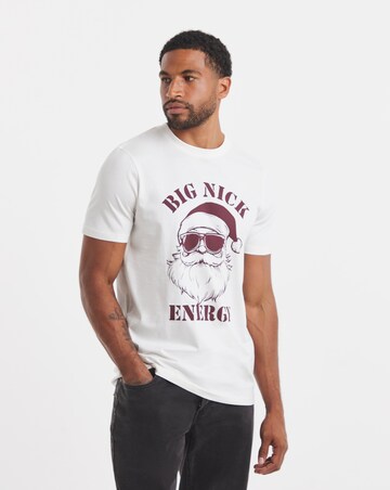 Big Nick Energy Xmas Graphic T-Shirt