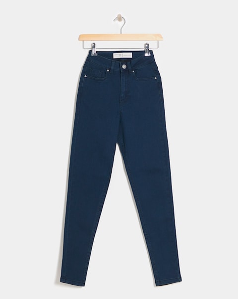 Indigo High Waist Super Soft Skinny Jean
