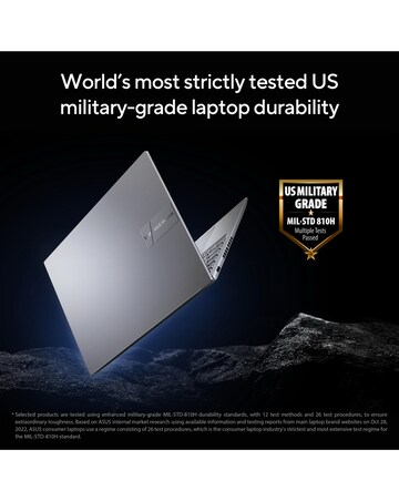 ASUS Vivobook 16 Laptop - 16in Ryzen 5 16GB 512GB - Silver