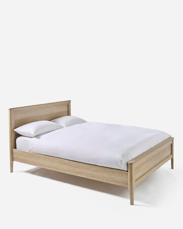Julipa Charlotte Bed Frame with 3 Layer Memory Foam Hybrid Mattress