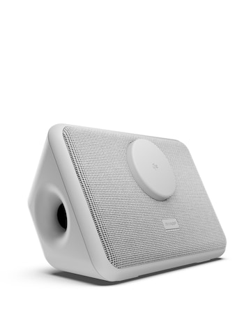 Sharp 4in1 Qi2 Wireless Docking Station with Bluetooth Speaker Cloud Grey