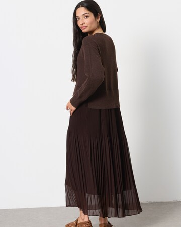 Fatface Sally Knit 2In1 Midi