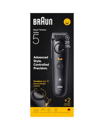 Braun - Beard Trimmer Series 5, +2 Styling Tools