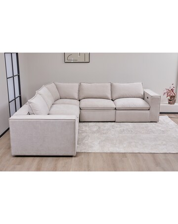 Campbell Corner Power Recliner Sofa