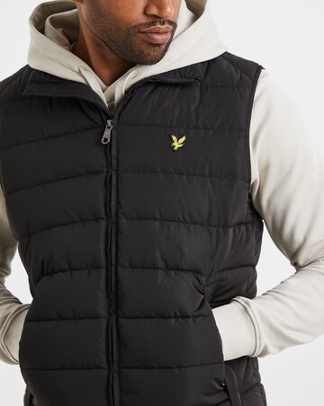 Lyle & Scott Quilted Gilet - Black