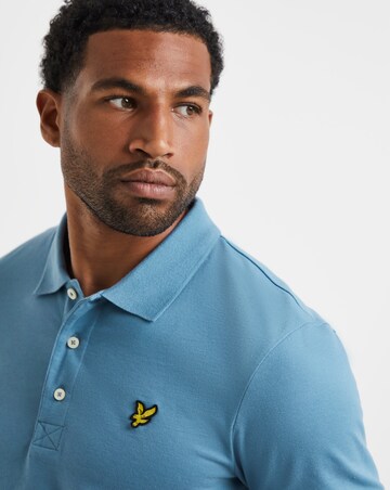 Lyle & Scott Classic Short Sleeve Polo Shirt - Blue