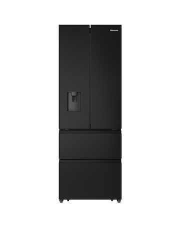 Hisense RF632N4WFE Fridge Freezer - Black E Rated