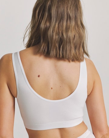 Slimma (2 Pack) Front Fastening Hook And Eye Bras (Fits Up To DD) White/Black