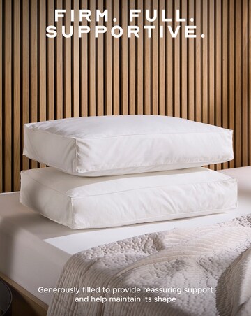 Snuggledown Hotel Side Sleeper Anti Allergy Pillow 2 Pack