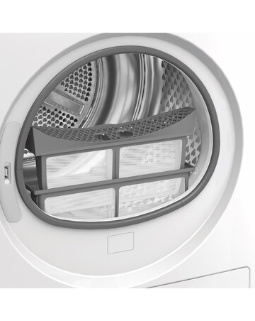Hotpoint CHK83MWWUK Intergrated 8kg Heat Pump Tumle Dryer - White