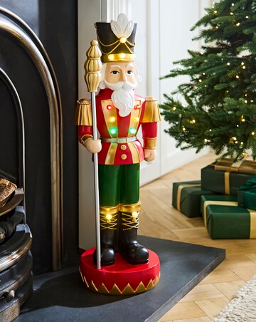 80cm Lit Nutcracker