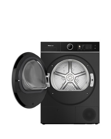 Hisense 5i 9kg KitchenFit Heat Pump Dryer Black