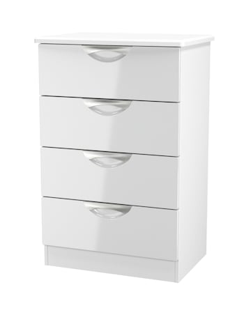 Haydn Ready Assembled 4 Drawer Midi Chest - Kids