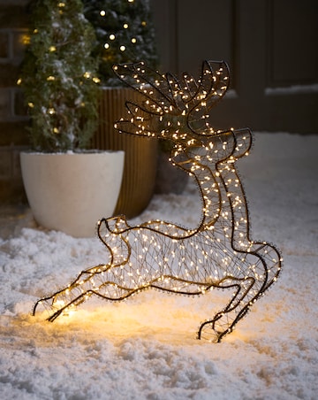Reindeer Microdot Indoor Outdoor Light