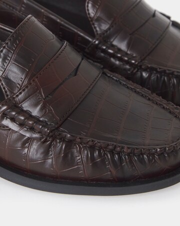 Nala Classic Puckered Loafer - Wide Fit (E)