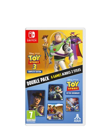 Toy Story Retro Roundup and Toy Story 3 Double Pack (Nintendo Switch)