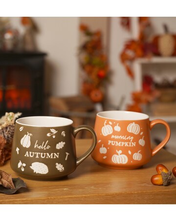 Country Living Morning Pumpkin Mug