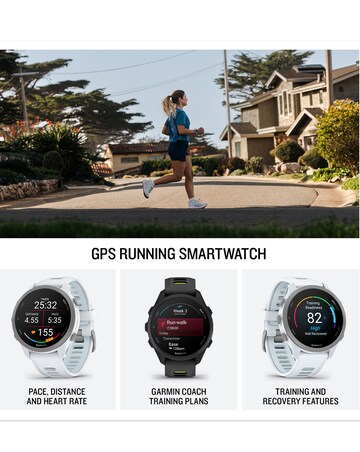 Garmin Forerunner 170 Music Smart Watch - Black/Amp Yellow