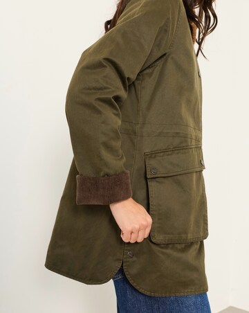 Fatface Kent Olive Barn Jacket