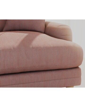 Lily Stripe Snuggle Chair