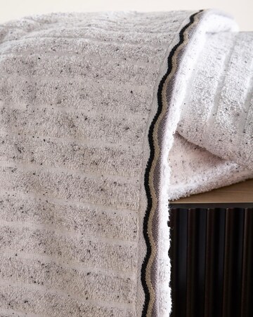 Fusion Speckle Rib Bath Towel