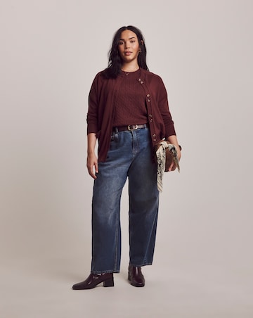Julipa Cable Knitted Cardigan and Jumper Set