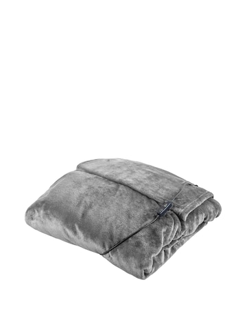 Carmen C81149GRY Heated Wearable Blanket