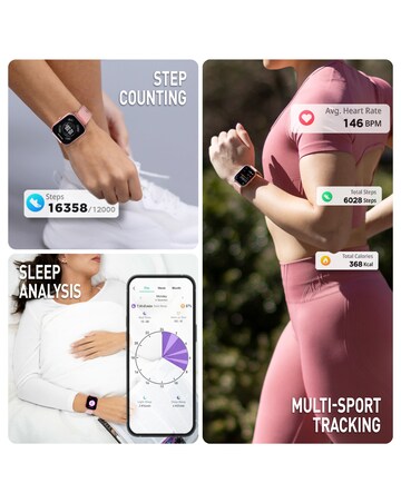Reflex Active Series 17 Pink Silicone Strap