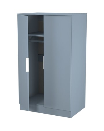 Humber Ready Assembled 2 Door Midi Wardrobe - Kids