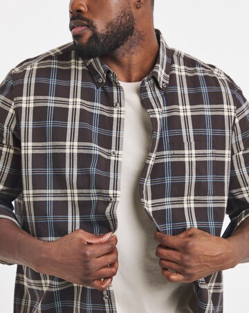 Long Sleeve Cotton Check Shirt