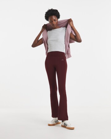 adidas Power Essentials 3 Stripe Flared Legging